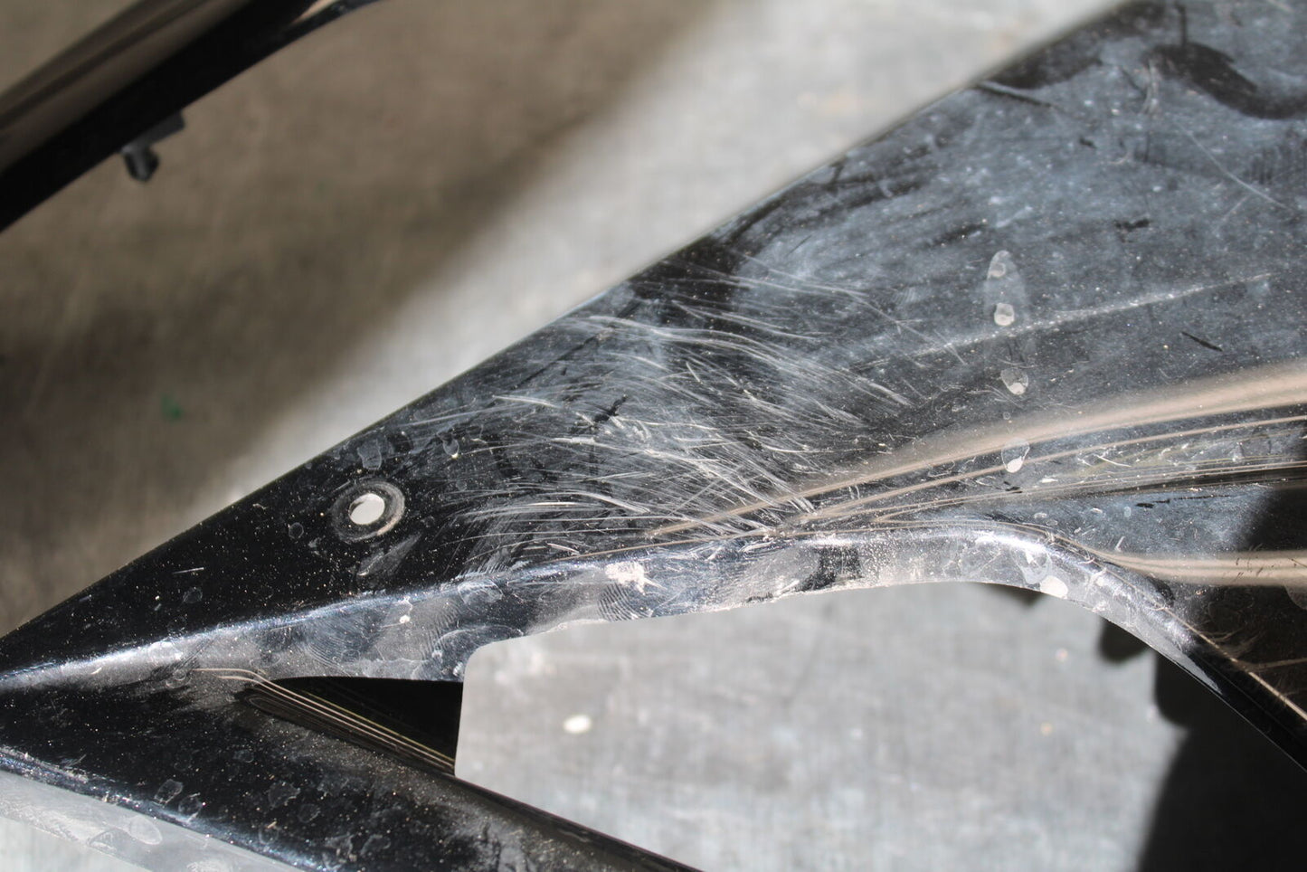 09-12 KAWASAKI NINJA ZX6R RIGHT LOWER MID UPPER SIDE FAIRING COWL  BB698