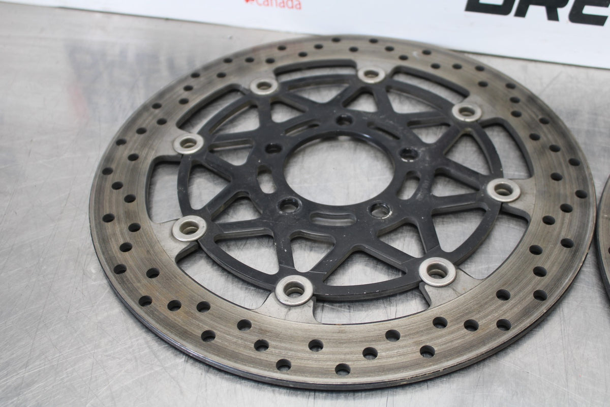 03-05 SUZUKI SV1000 FRONT LEFT RIGHT BRAKE ROTORS DISCS BB405