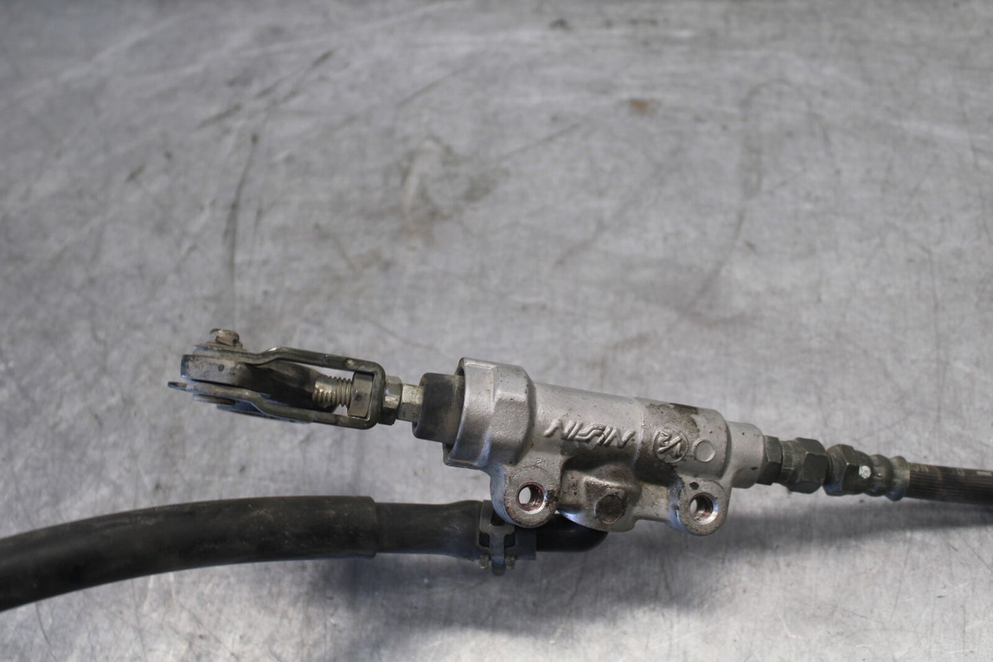 05-06 YAMAHA ROYAL STAR REAR BACK BRAKE MASTER CYLINDER W RESERVOIR BB697