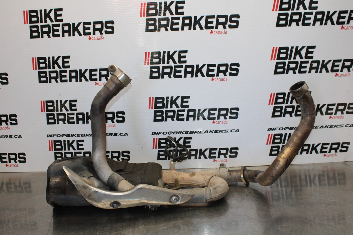 10 SUZUKI SV650 EXHAUST HEADER PIPES MANIFOLD BB181