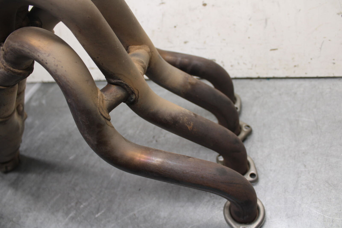 13-18 KAWASAKI NINJA ZX6R EXHAUST HEADER PIPES MANIFOLD 39178-0207 BB666