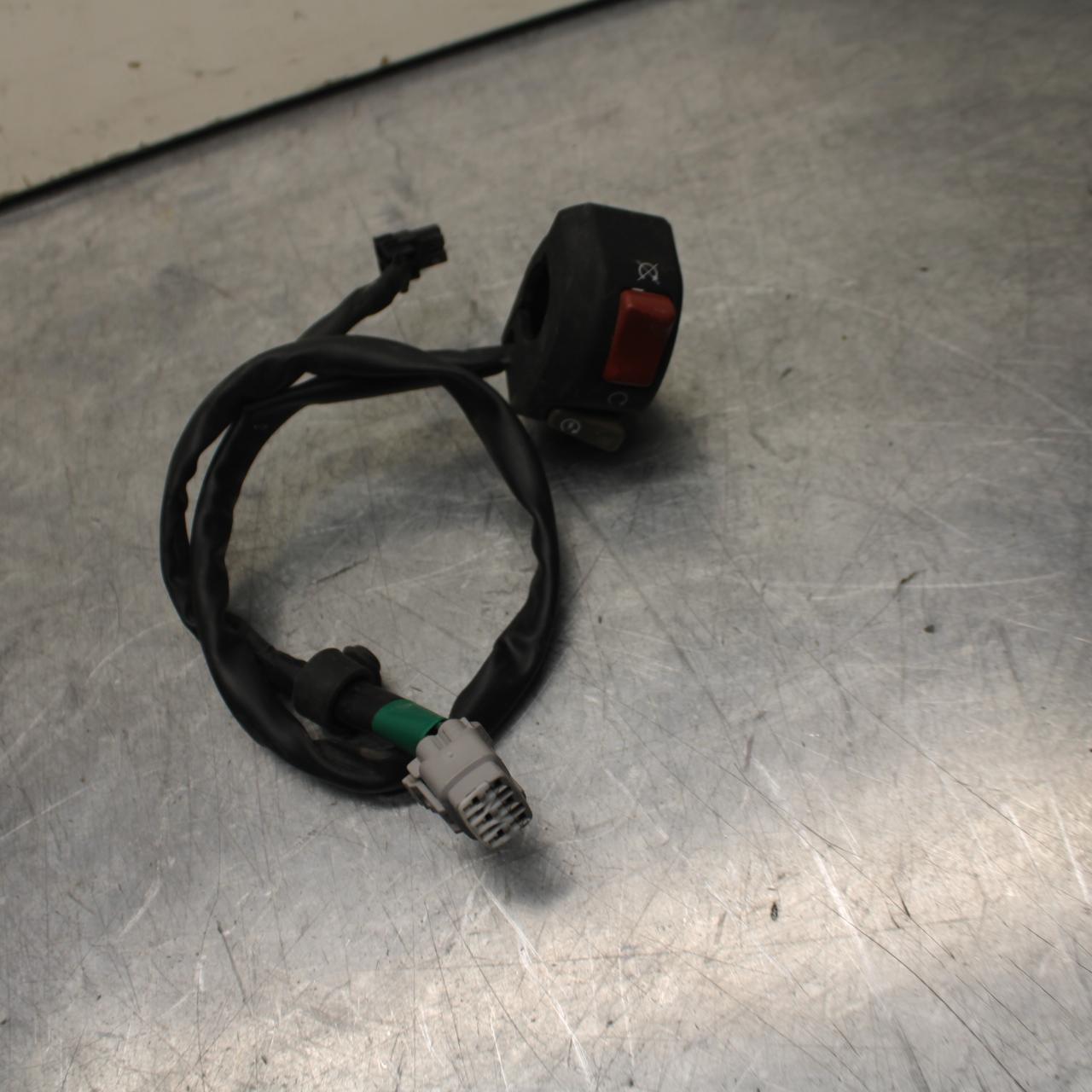 23 KAWASAKI NINJA ZX6R 636 RIGHT CLIP ON HANDLE KILL OFF START SWITCH  BB609