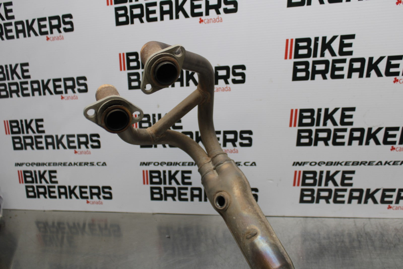 13-17 KAWASAKI NINJA 300 EX300 FULL EXHAUST SYSTEM HEADERS PIPE MUFFLER  BB187