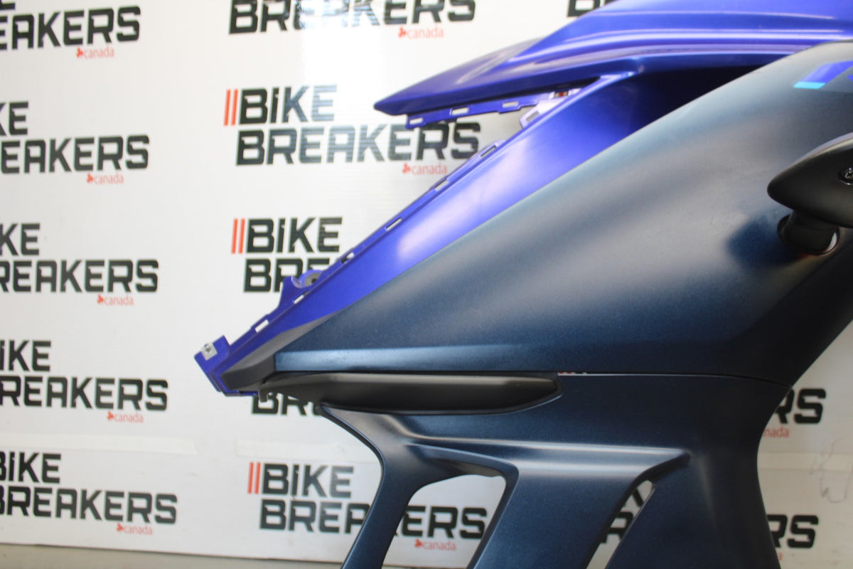 23 YAMAHA YZF R3 RIGHT LOWER MID UPPER SIDE FAIRING COWL BB003
