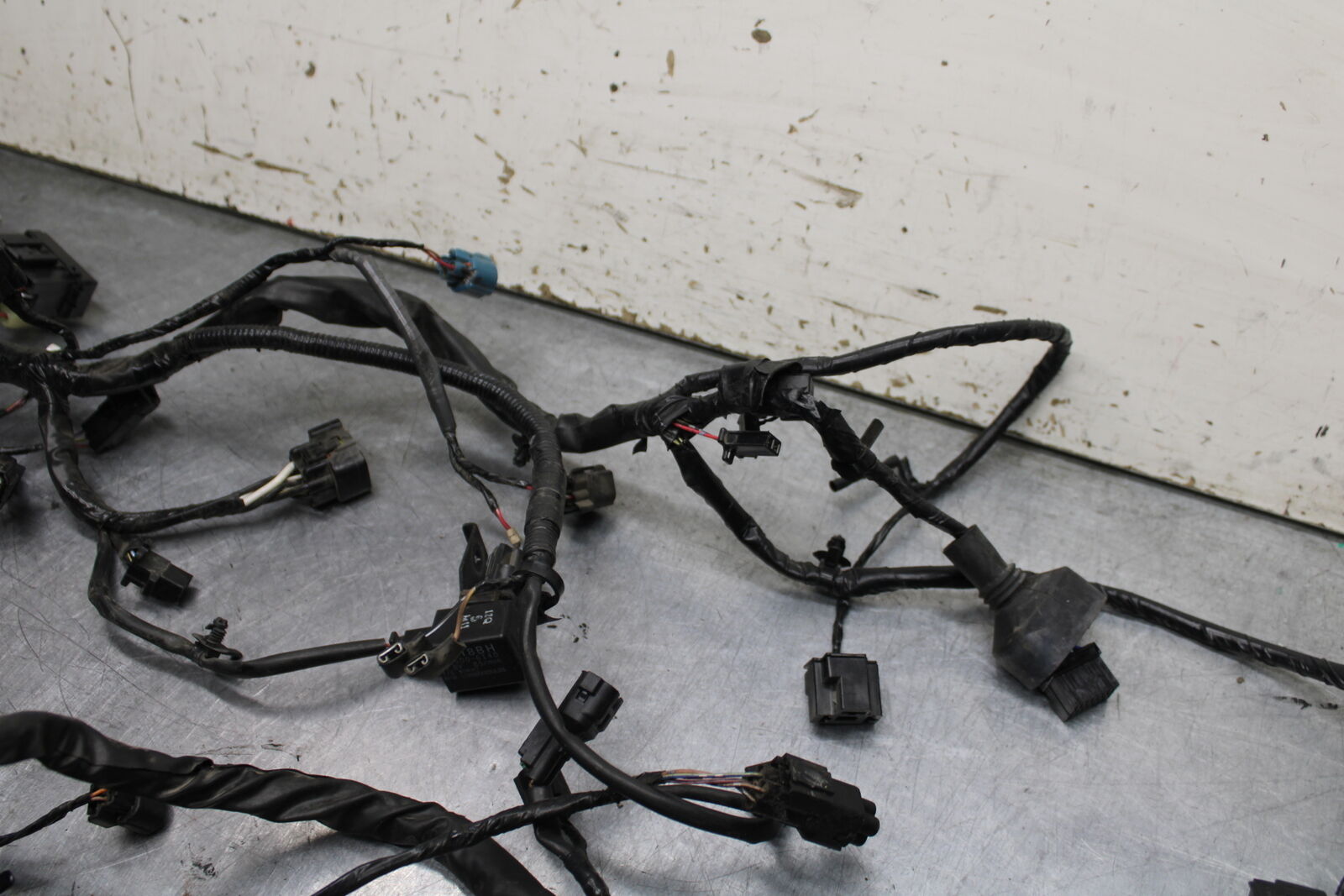 14-15 KAWASAKI NINJA 650 EX650F ABS MAIN ENGINE WIRING HARNESS WIRE LOOM BB741