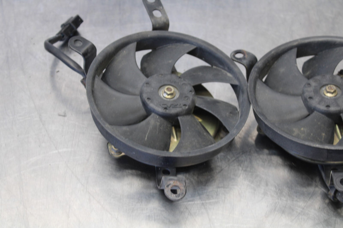 04-05 YAMAHA YZF R1 ENGINE RADIATOR COOLING FAN SET BB173