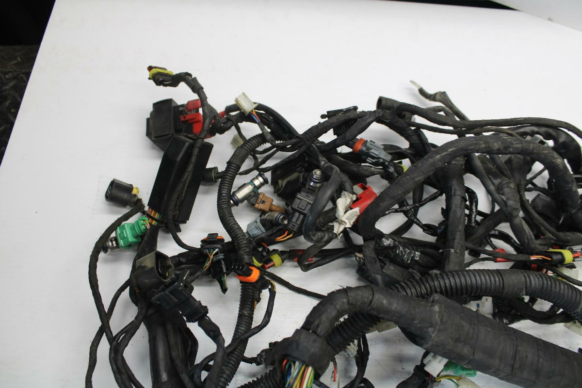 10-11 APRILIA RSV4 MAIN ENGINE WIRING HARNESS MOTOR WIRE LOOM BB268