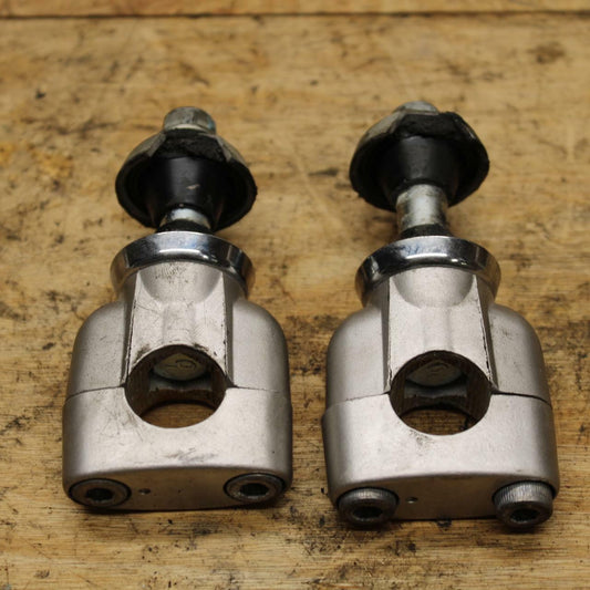 02-03 SUZUKI VSTROM 1000 HANDLEBAR RISERS CLAMPS BB331