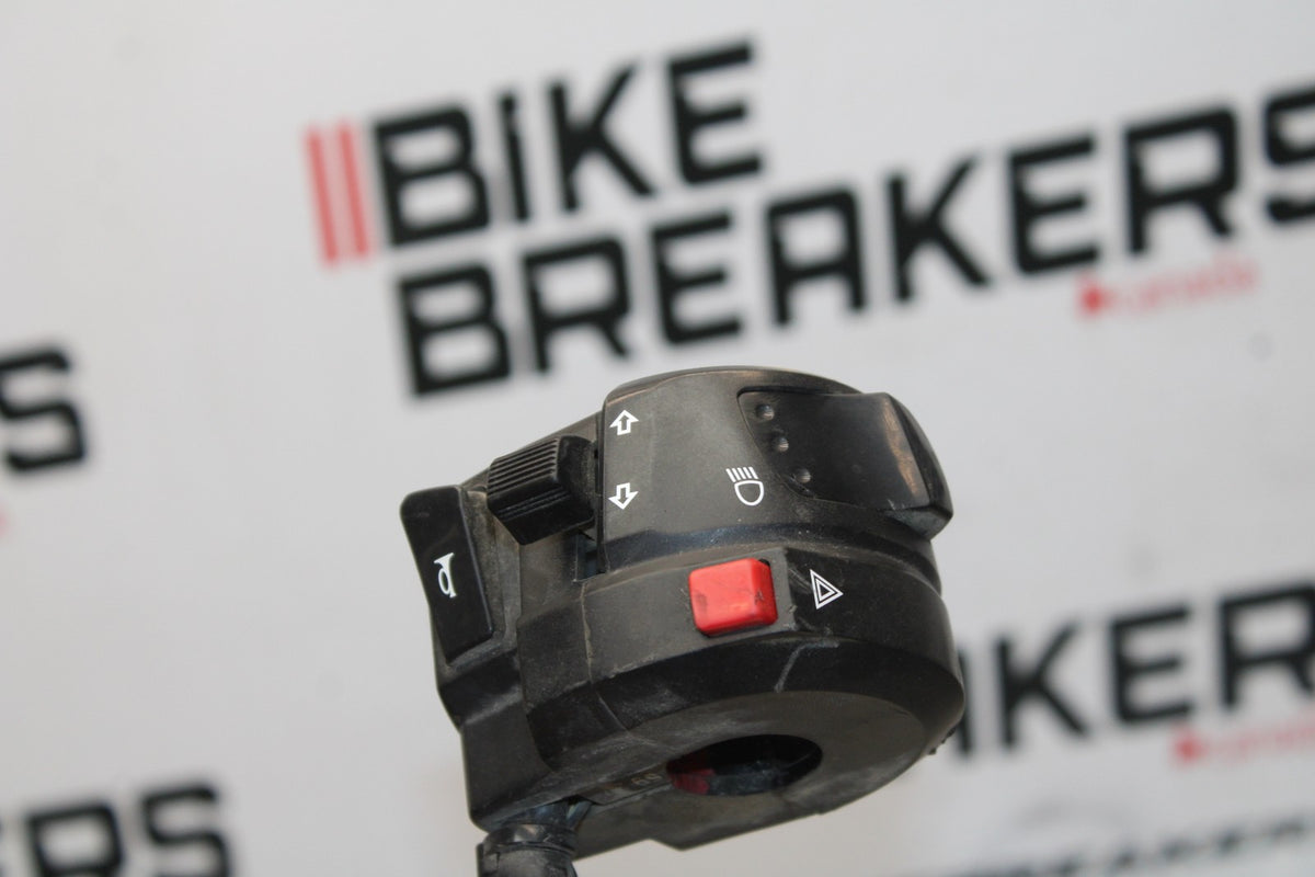 05-06 SUZUKI GSXR1000 LEFT CLIP ON HANDLE HORN SIGNALS SWITCH SWITCHES BB773