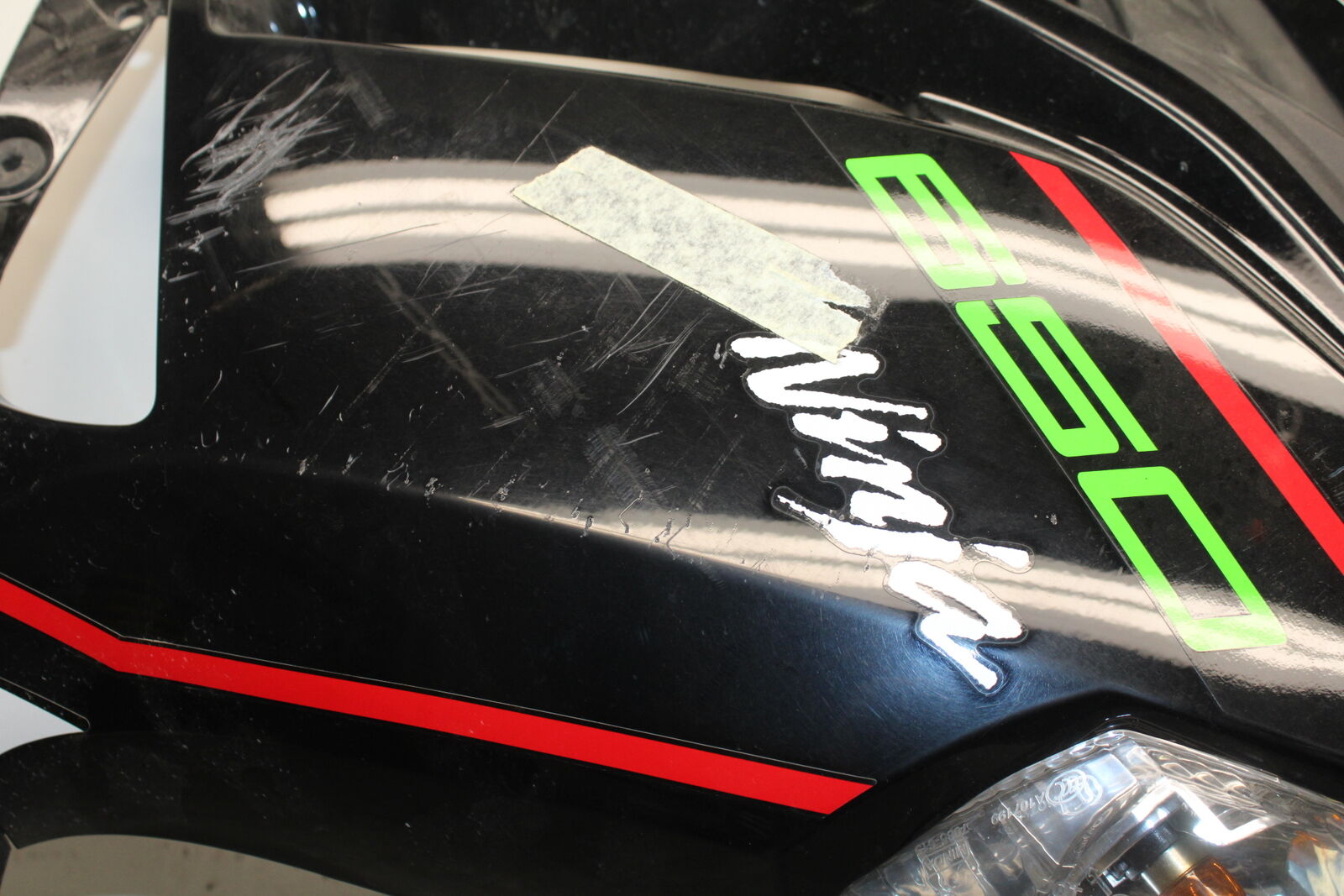 18-24 KAWASAKI NINJA 650 RIGHT LOWER MID UPPER SIDE FAIRING COWL  BB725