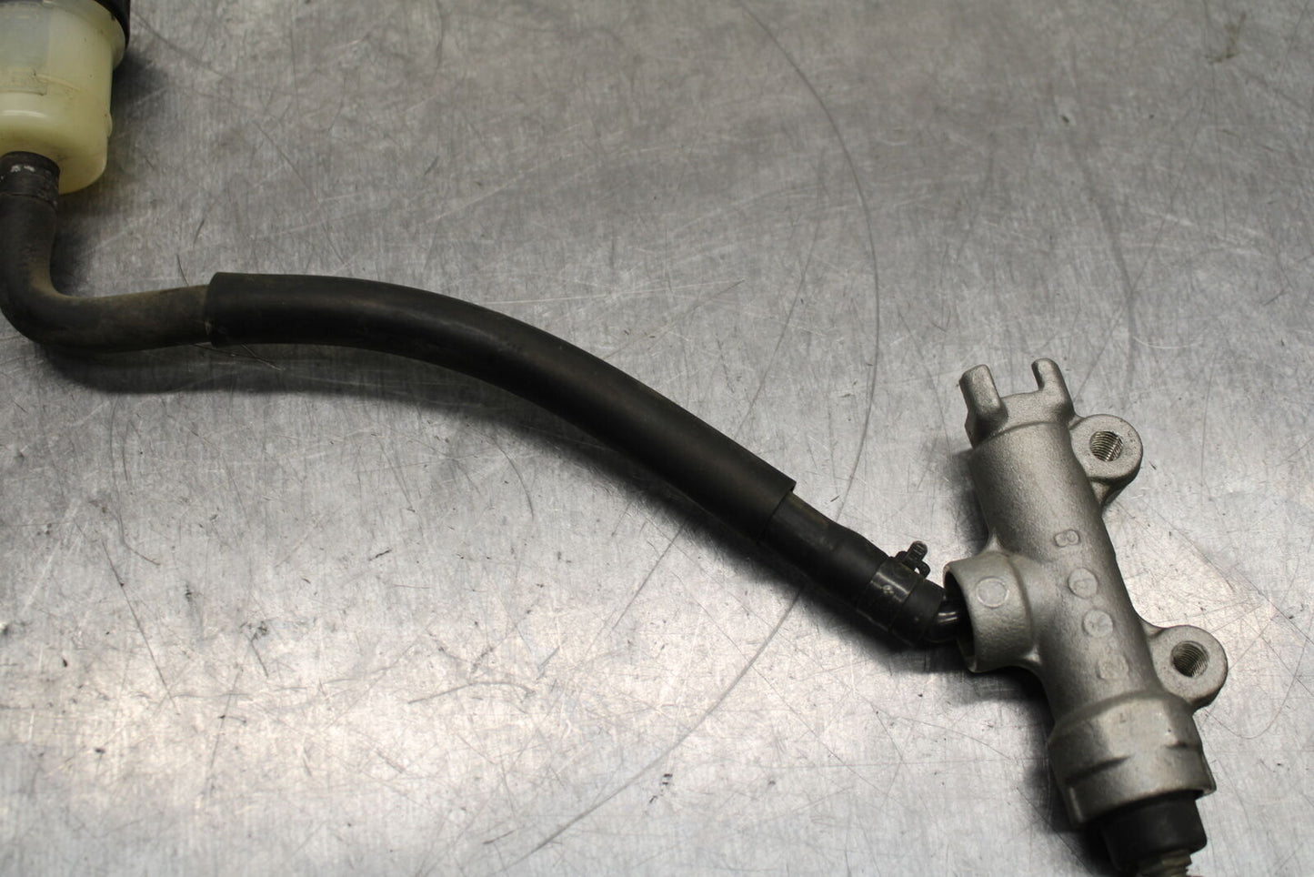 12-13 KAWASAKI Z1000 REAR BACK BRAKE MASTER CYLINDER W RESERVOIR BB743