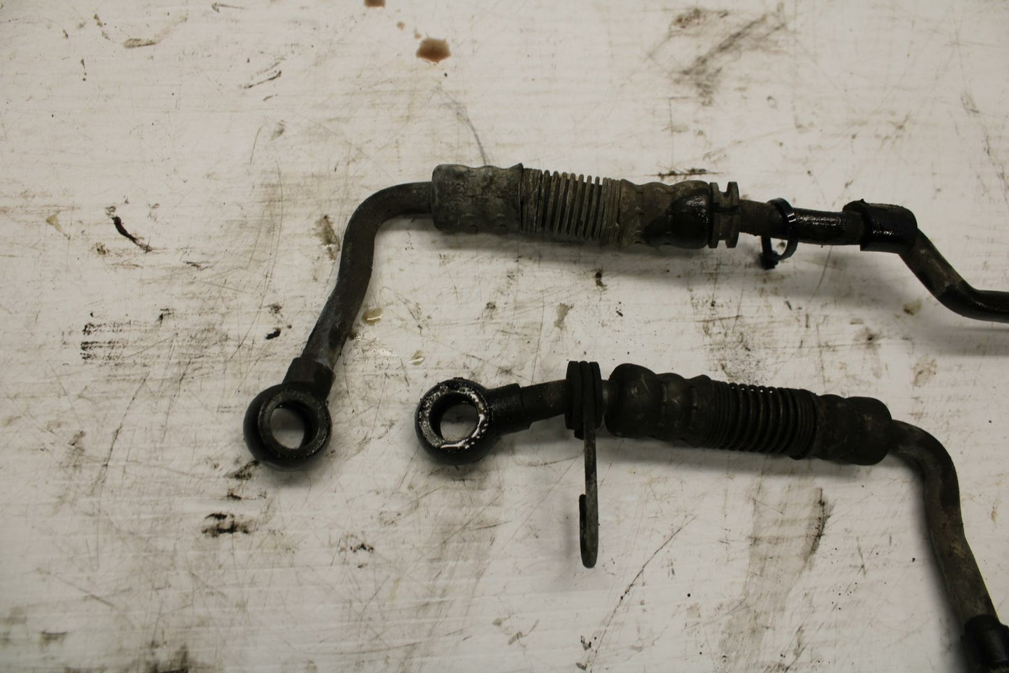 86-06 KAWASAKI CONCOURS 1000 ZG1000A ENGINE MOTOR OIL COOLER HOSES BB292