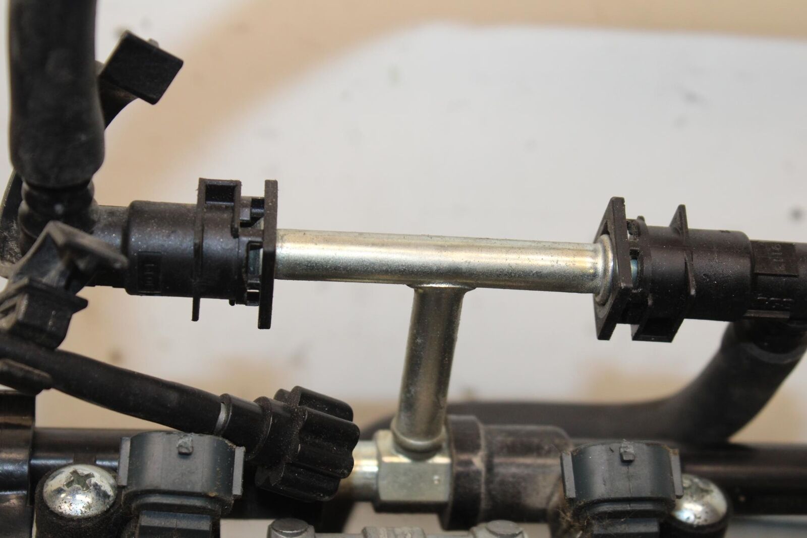 09-12 KAWASAKI NINJA ZX6R MAIN FUEL INJECTORS / THROTTLE BODIES 16163-0128 BB617