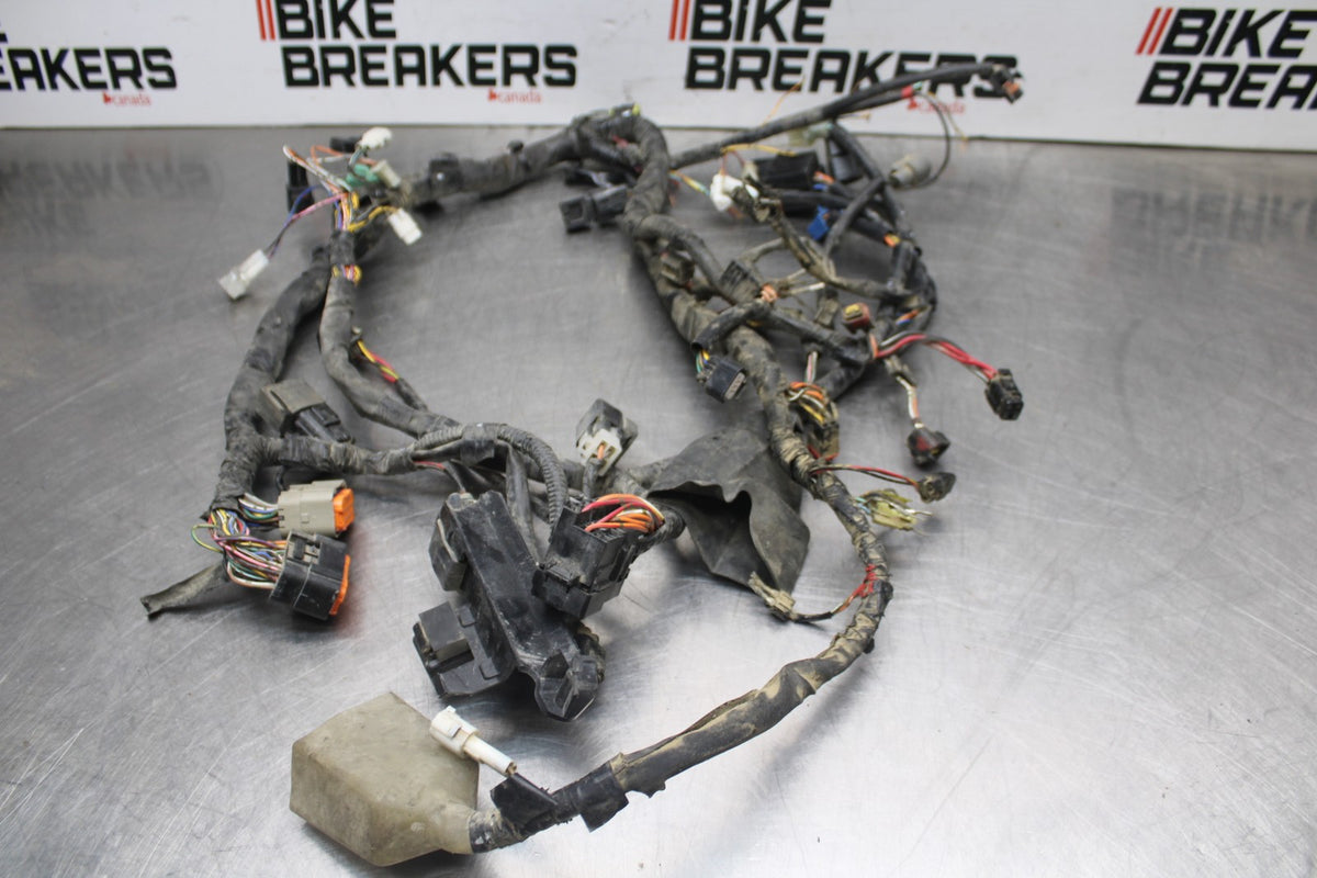 08-09 SUZUKI GSXR750 MAIN ENGINE WIRING HARNESS MOTOR WIRE LOOM BB854