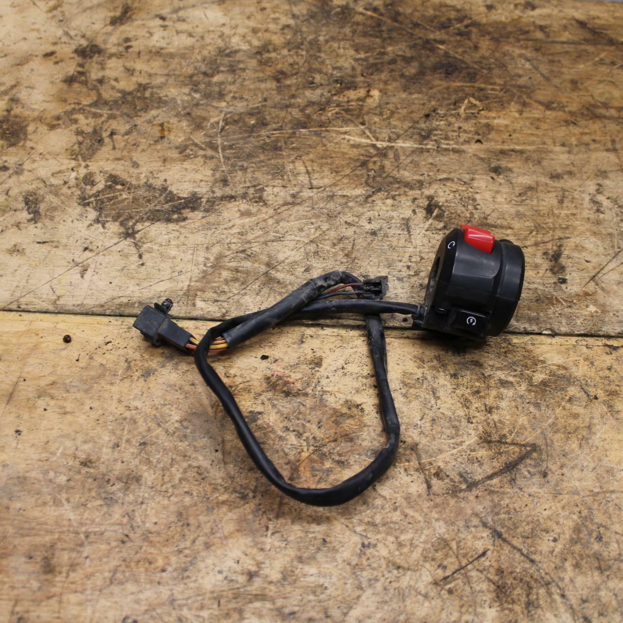 13-18 KAWASAKI NINJA ZX6R RIGHT CLIP ON HANDLE KILL OFF START SWITCHES BB342