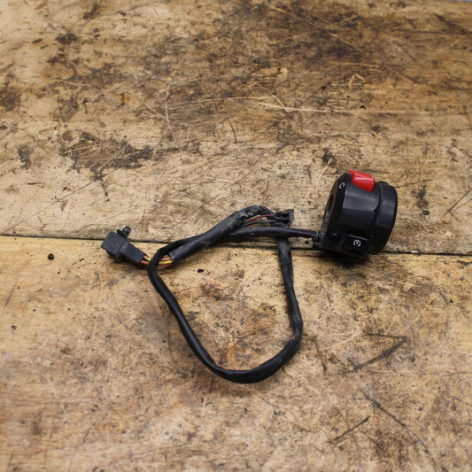 13-18 KAWASAKI NINJA ZX6R RIGHT CLIP ON HANDLE KILL OFF START SWITCHES BB342