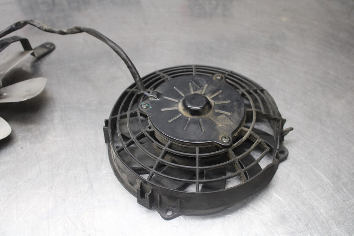 08-09 KAWASAKI NINJA ZX14R ENGINE RADIATOR COOLING FAN SET PAIR BB932