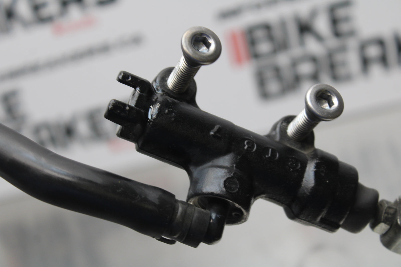 13-17 KAWASAKI NINJA ZX6R ZX636 ABS REAR BRAKE MASTER CYLINDER W RESERVOIR BB143