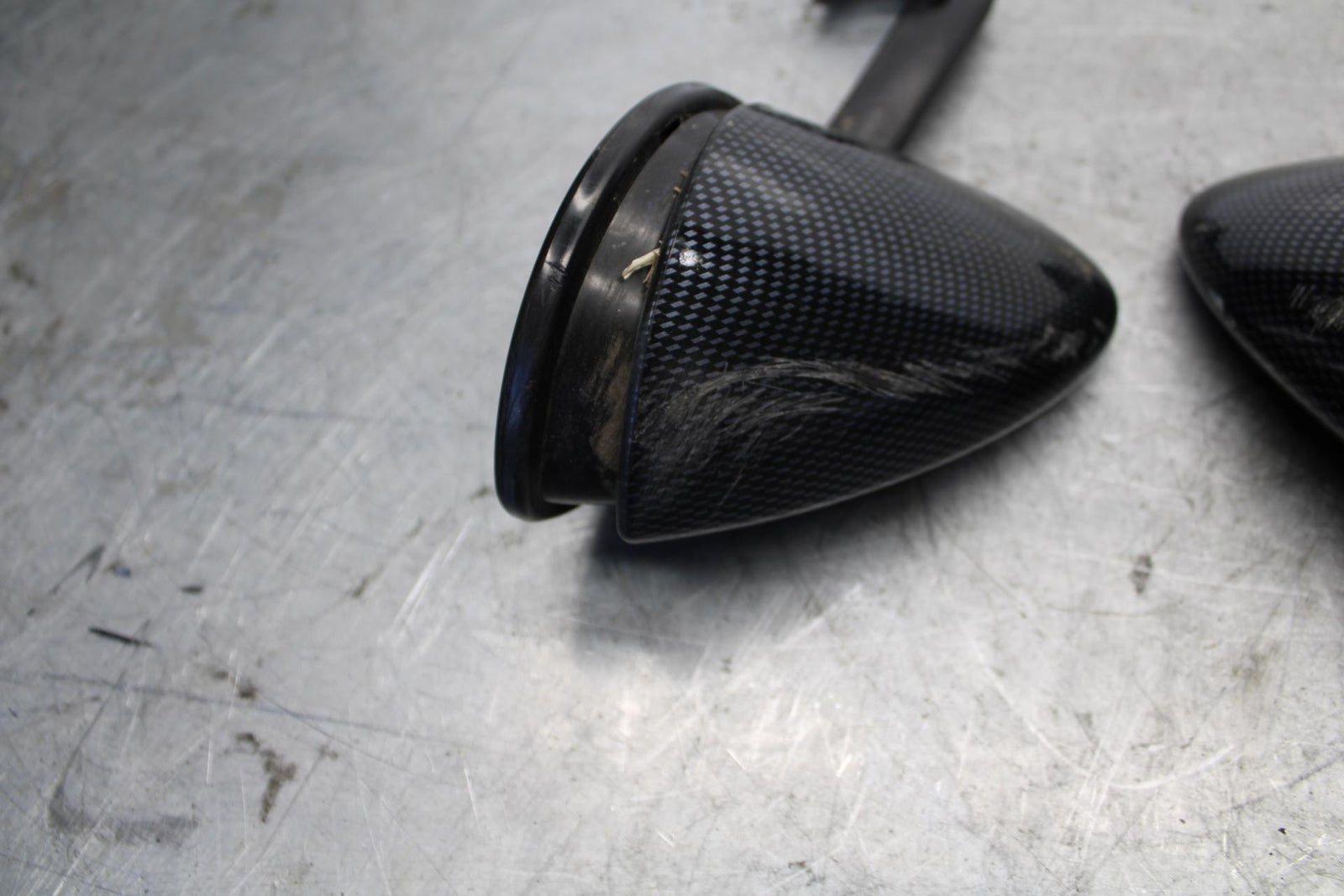 06-07 KAWASAKI NINJA ZX14R REAR VIEW MIRROR SET PAIR MIRRORS bb433