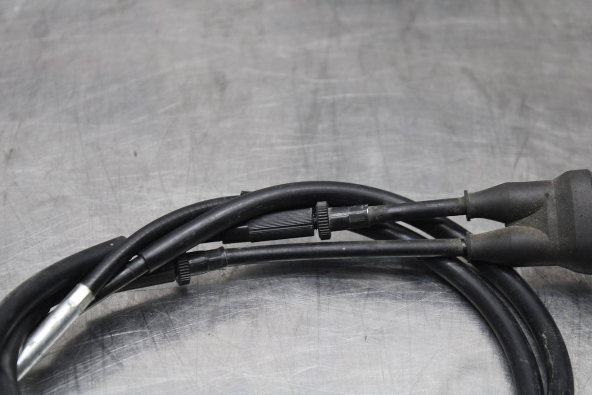 98 KAWASAKI NINJA ZX6 THROTTLE CABLE HOUSING & CABLES LINES BB870