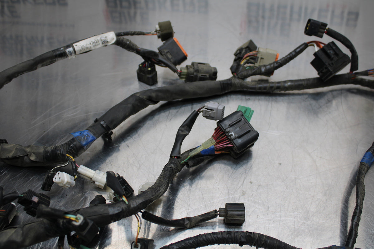 11 SUZUKI GSXR1000 MAIN ENGINE WIRING HARNESS MOTOR WIRE LOOM BB142