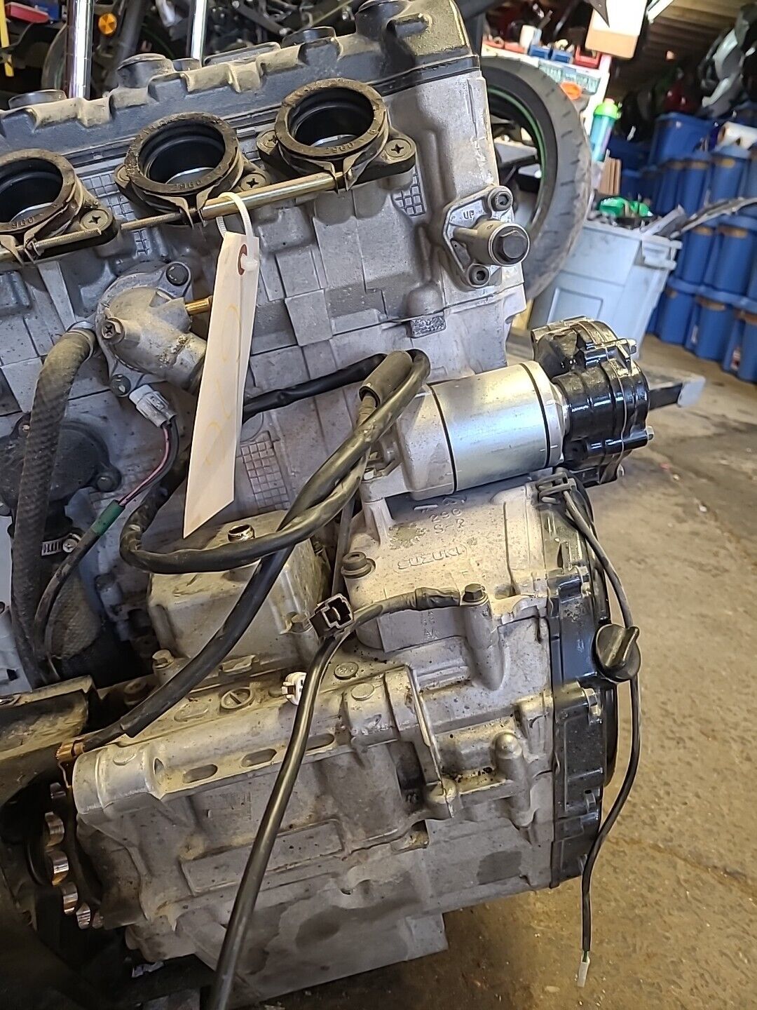 04 SUZUKI GSXR600 ENGINE MOTOR 11301-29861 BB676