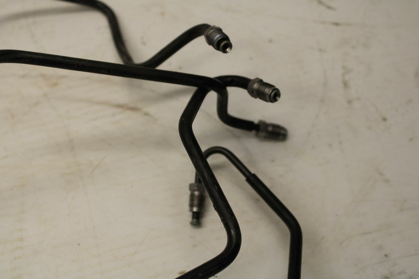 07-16 TRIUMPH STREET TRIPLE FRONT REAR BACK ABS HOSE SET LINES HOSES BB356