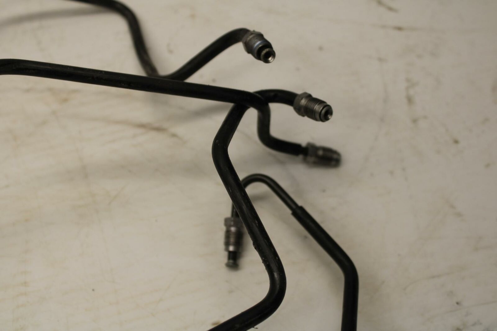 07-16 TRIUMPH STREET TRIPLE FRONT REAR BACK ABS HOSE SET LINES HOSES BB356