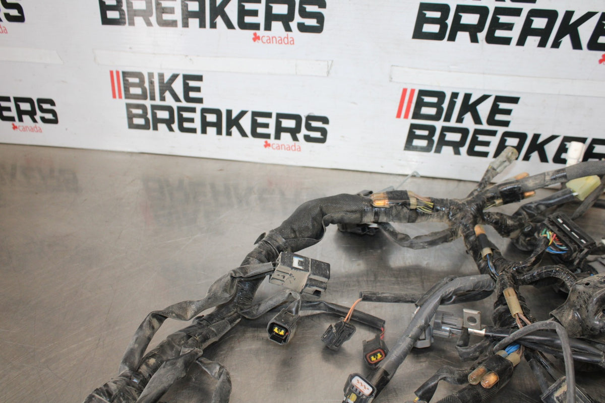 24-25 KAWASAKI NINJA 500 EX500J ABS MAIN ENGINE WIRING HARNESS MOTOR LOOM BB934