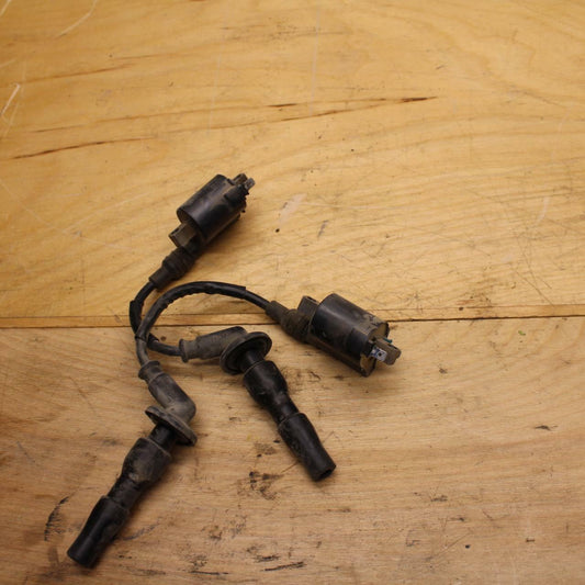13-15 HONDA CBR500R IGNITION COILS COIL SPARK PLUG CAPS 30510-MGZ-J01 BB315