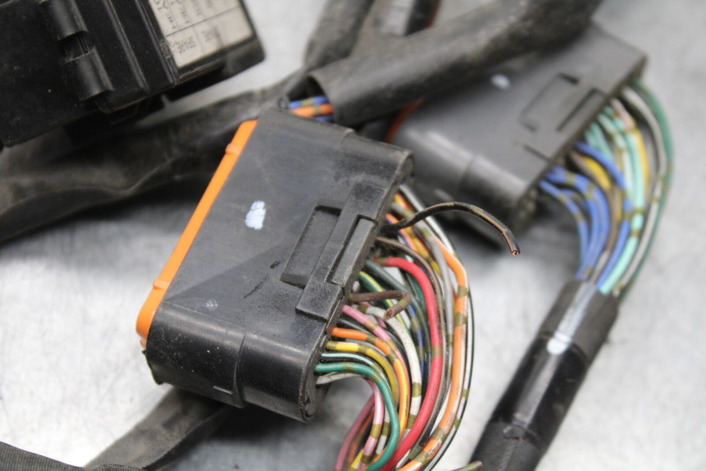 06-07 SUZUKI GSXR 600 MAIN ENGINE WIRING HARNESS MOTOR WIRE LOOM BB737