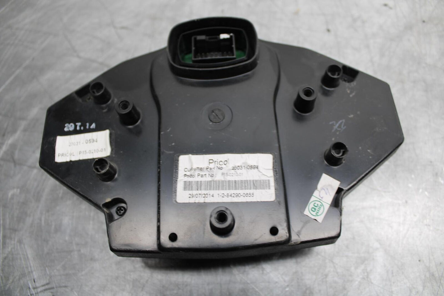 15-17 KAWASAKI EX 650 NINJA  EX 650 ABS SPEEDO TACH GAUGES DISPLAY CLUSTER BB494