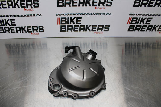 13-18 KAWASAKI NINJA ZX6R CLUTCH SIDE ENGINE MOTOR COVER BB143