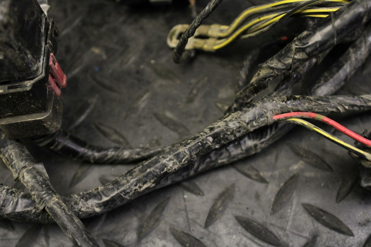 06-07 KAWASAKI NINJA ZX10R MAIN ENGINE WIRING HARNESS MOTOR WIRE LOOM  BB186