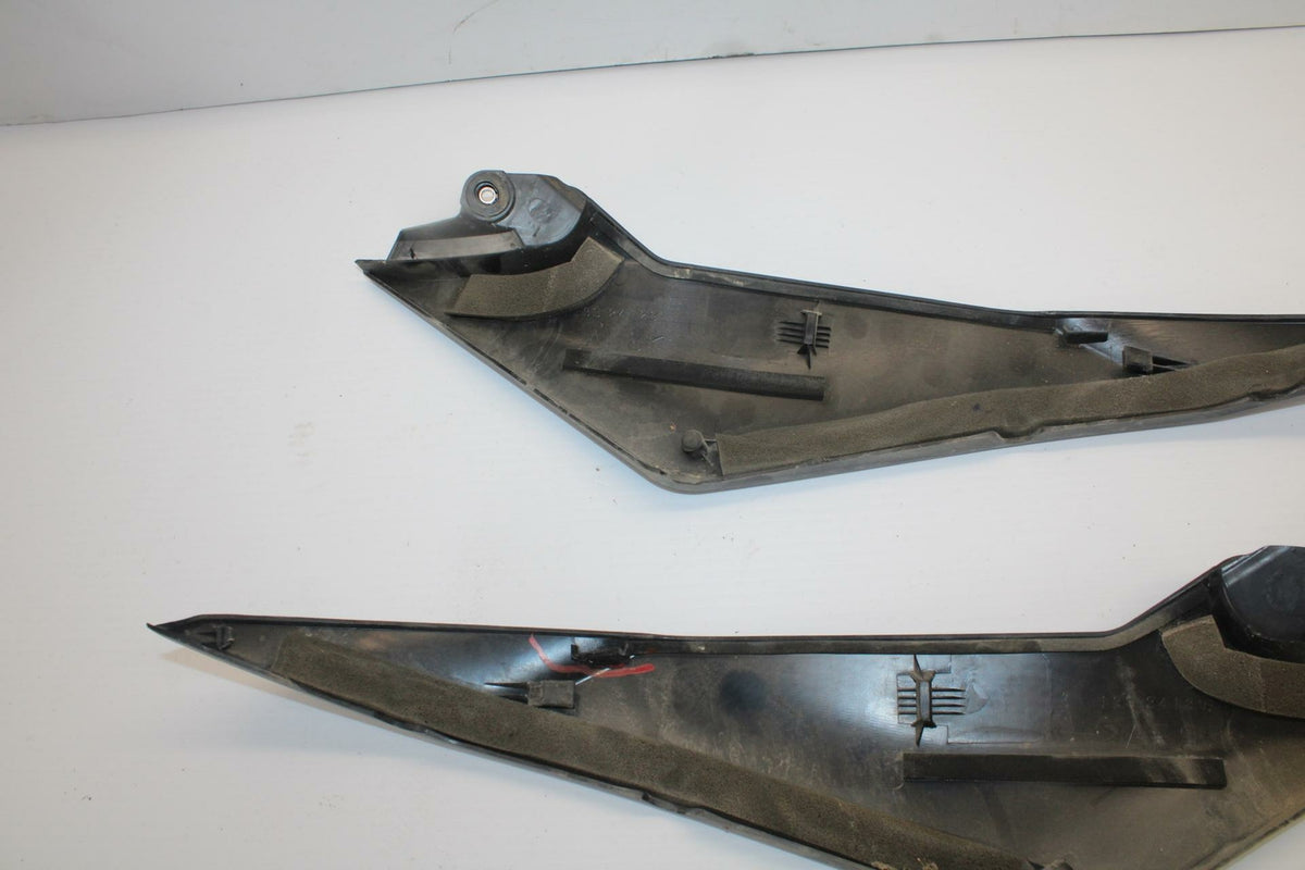 08-16 YAMAHA YZF R6 RIGHT LEFT  SIDE SEAT PANELS TRIMS COWLS FAIRINGS BB273