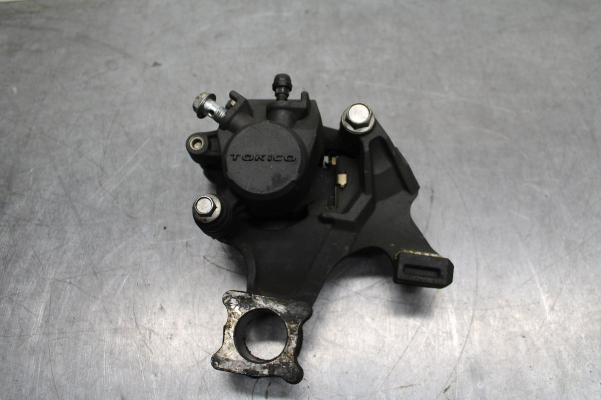 08-10 SUZUKI GSXR750 REAR BACK BRAKE CALIPER W MOUNT BRACKET BB127