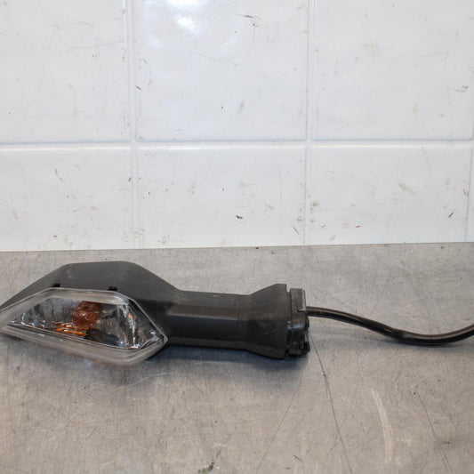 20 KAWASAKI Z400 ER400 ABS LEFT FRONT TURN SIGNAL LIGHT INDICATOR BB586