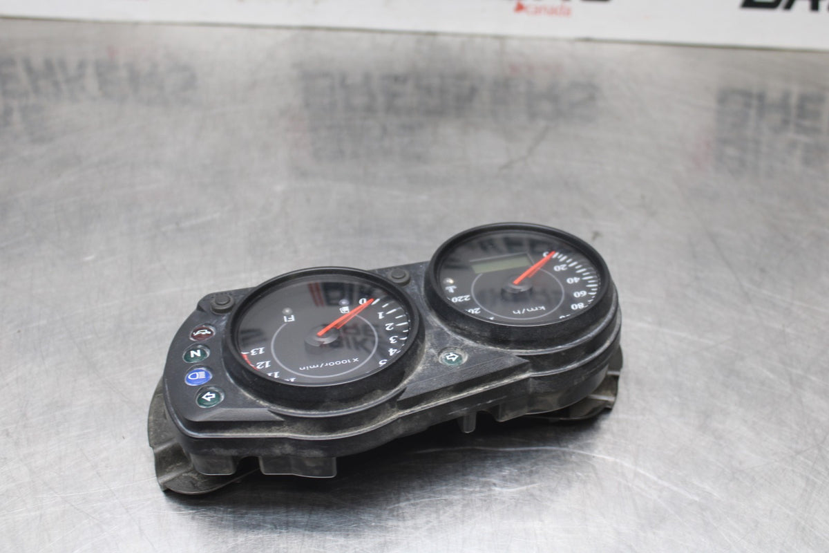 06 KAWASAKI NINJA 650 EX650 SPEEDO GAUGES DISPLAY CLUSTER SPEEDOMETER BB823