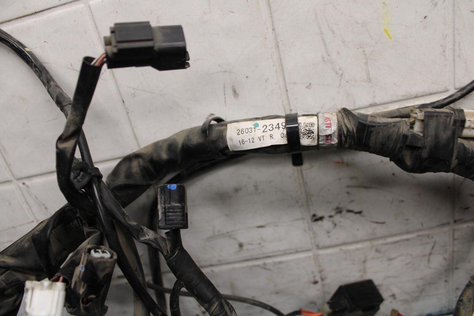 17 KAWASAKI VERSYS_X 300 MAIN ENGINE WIRING HARNESS MOTOR WIRE LOOM BB504