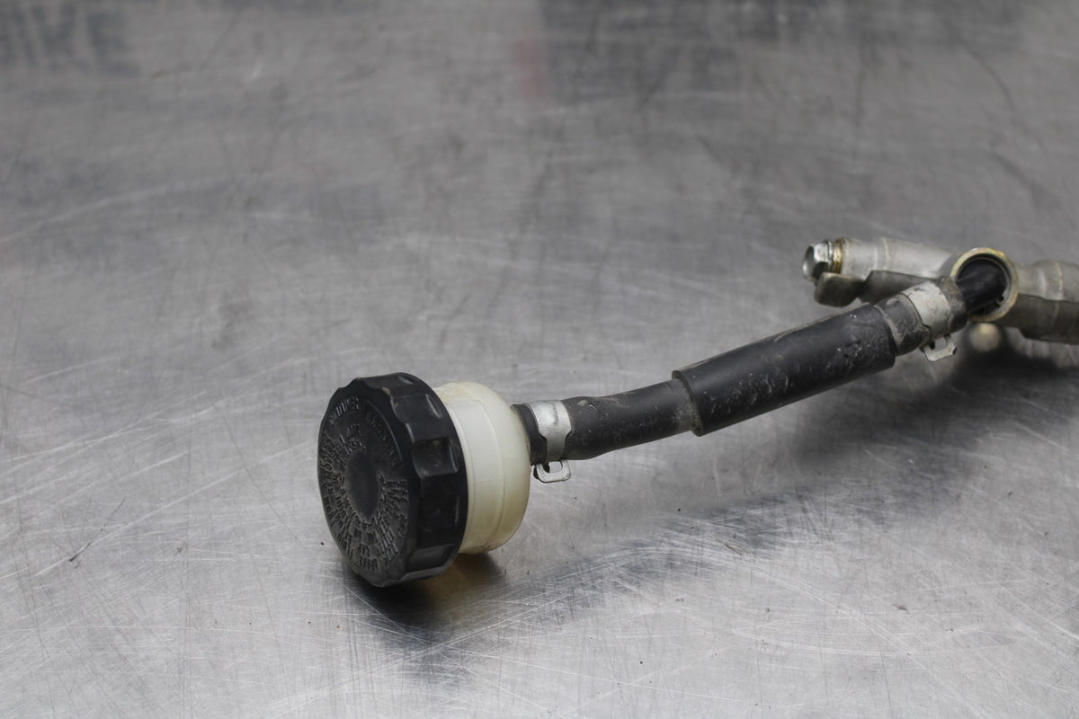 98 KAWASAKI NINJA ZX6 REAR BACK BRAKE MASTER CYLINDER W RESERVOIR BB870