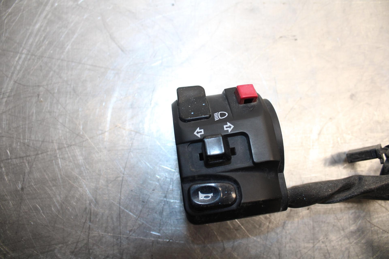 11 KAWASAKI NINJA 650 ER EX 650 LEFT CLIP ON HANDLE HORN SIGNALS SWITCH BB503