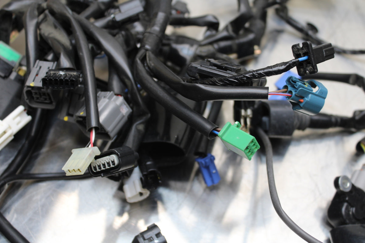 24 KAWASAKI NINJA 500 ABS MAIN ENGINE WIRING HARNESS MOTOR WIRE LOOM BB730
