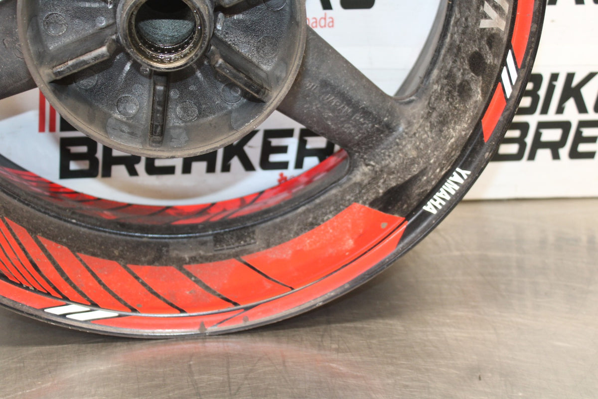 03 YAMAHA YZF R1 REAR WHEEL BACK RIM & ROTOR BB895