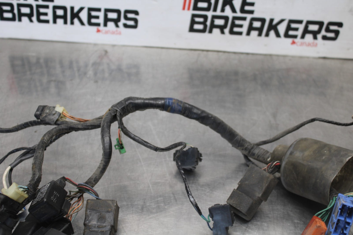 06-07 HONDA INTERCEPTOR 800 VFR800 HEADLIGHT SPEEDO GAUGES WIRING HARNESS BB917