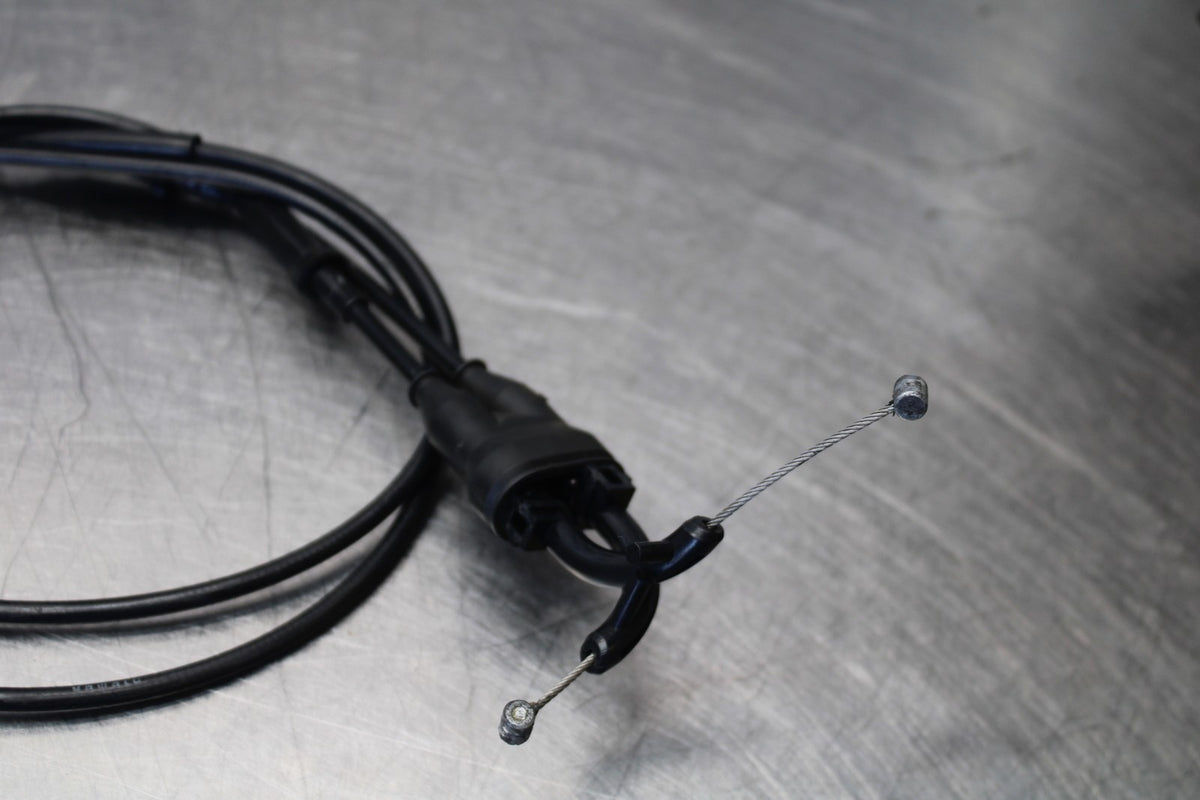 08 KAWASAKI NINJA ZX10R THROTTLE CABLES LINES BB902
