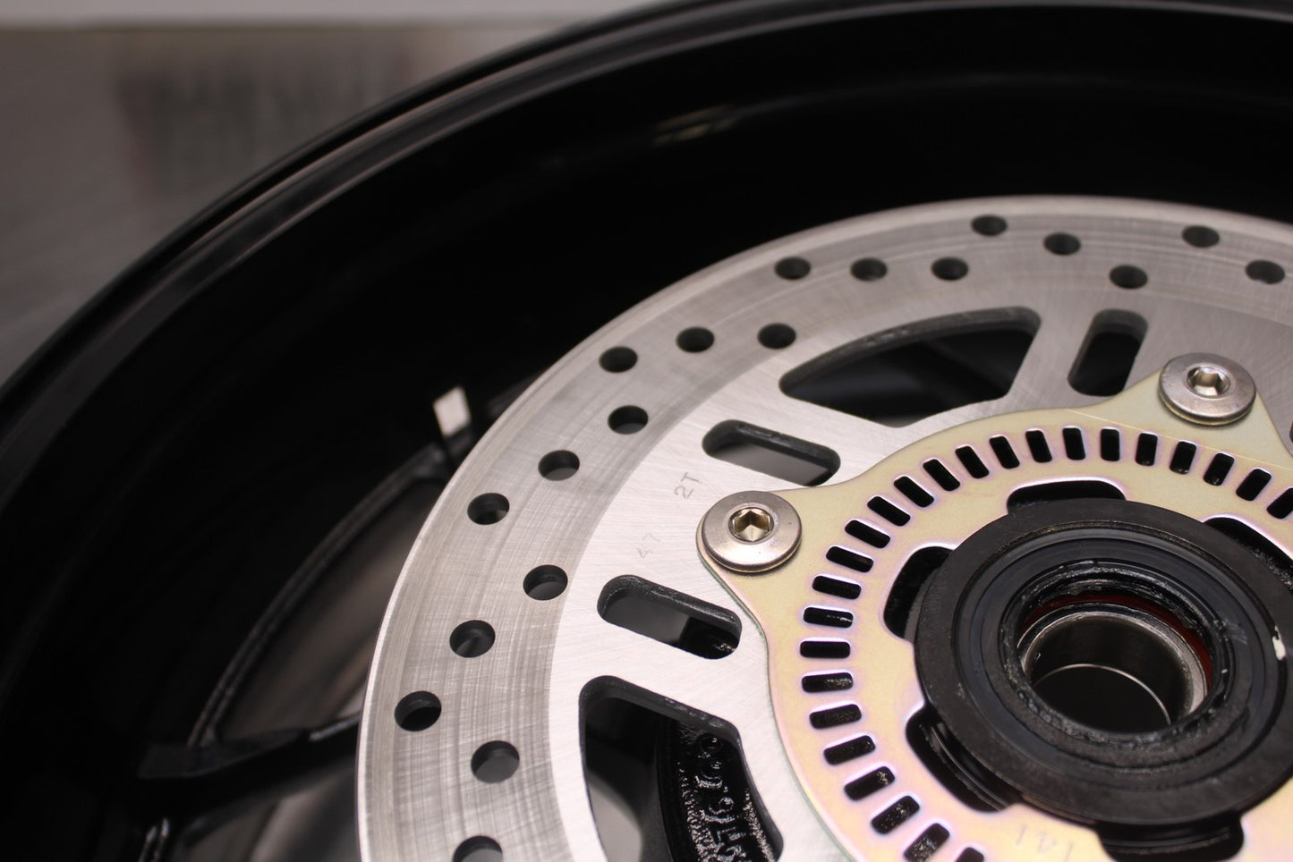 23-24 KAWASAKI NINJA ZX14R NEW!! REAR WHEEL BACK RIM & ROTOR BB169