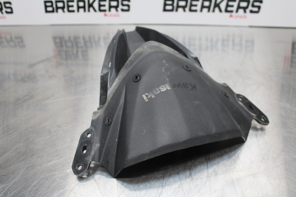 13-18 KAWASAKI NINJA ZX6R FRONT CENTER COWL FAIRING BB143