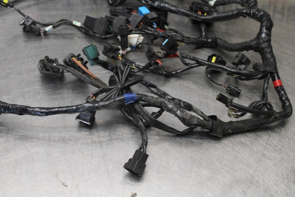 12 TRIUMPH STREET TRIPLE R MAIN ENGINE WIRING HARNESS MOTOR WIRE LOOM BB914