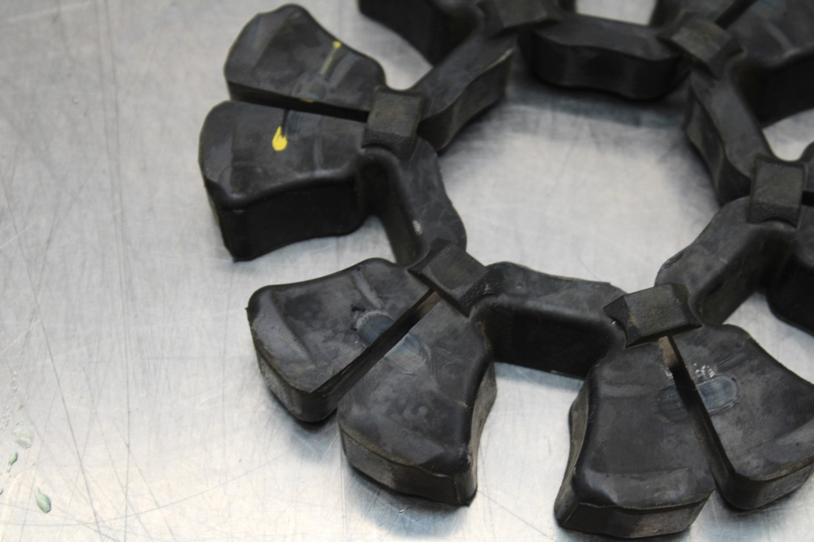 13-17 KAWASAKI NINJA 300 EX300 ABS REAR HUB & SHOCK DAMPERS CUSH ABSORBERS BB187