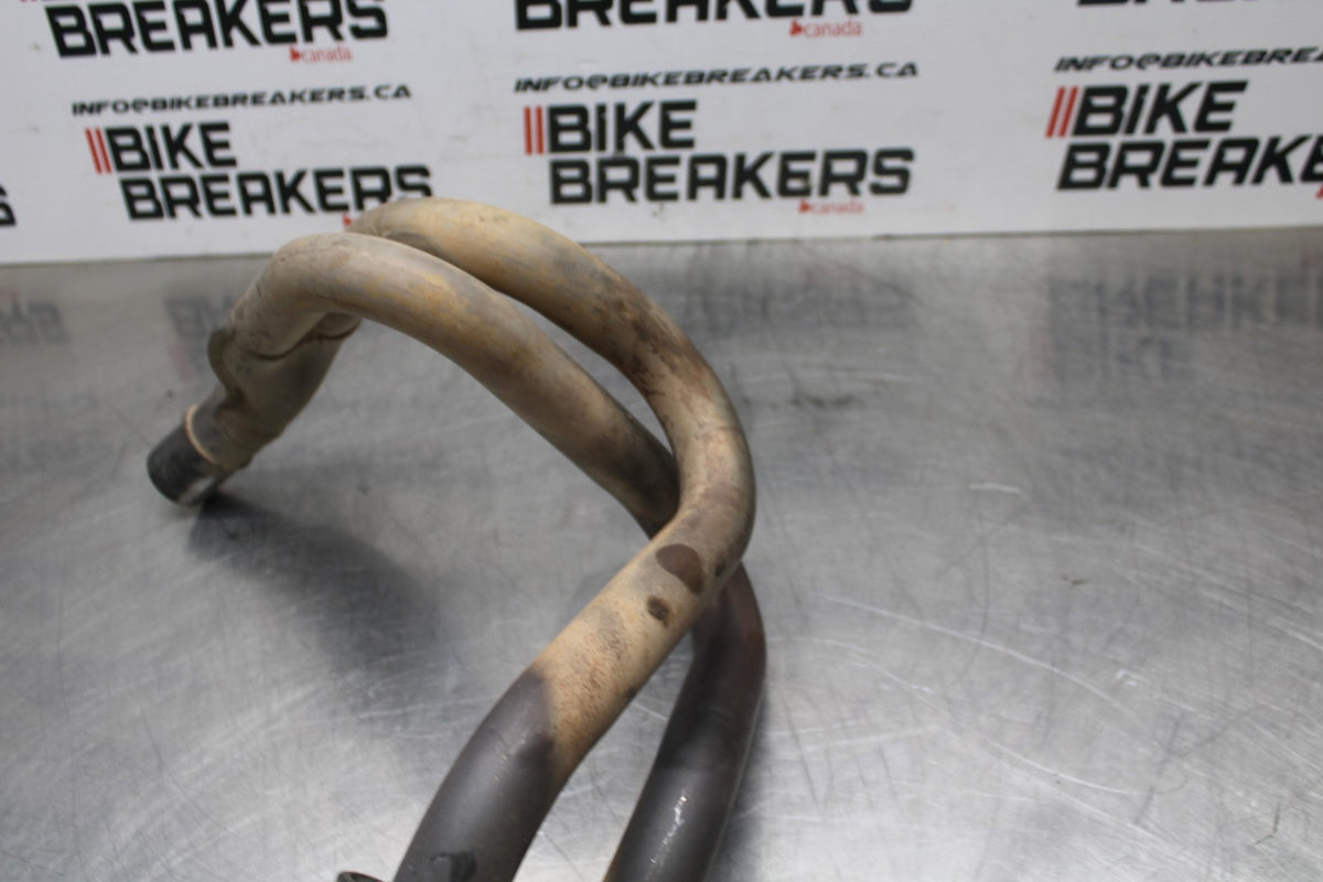 08 KAWASAKI NINJA 650 EX650 EXHAUST HEADER PIPES MANIFOLD BB797